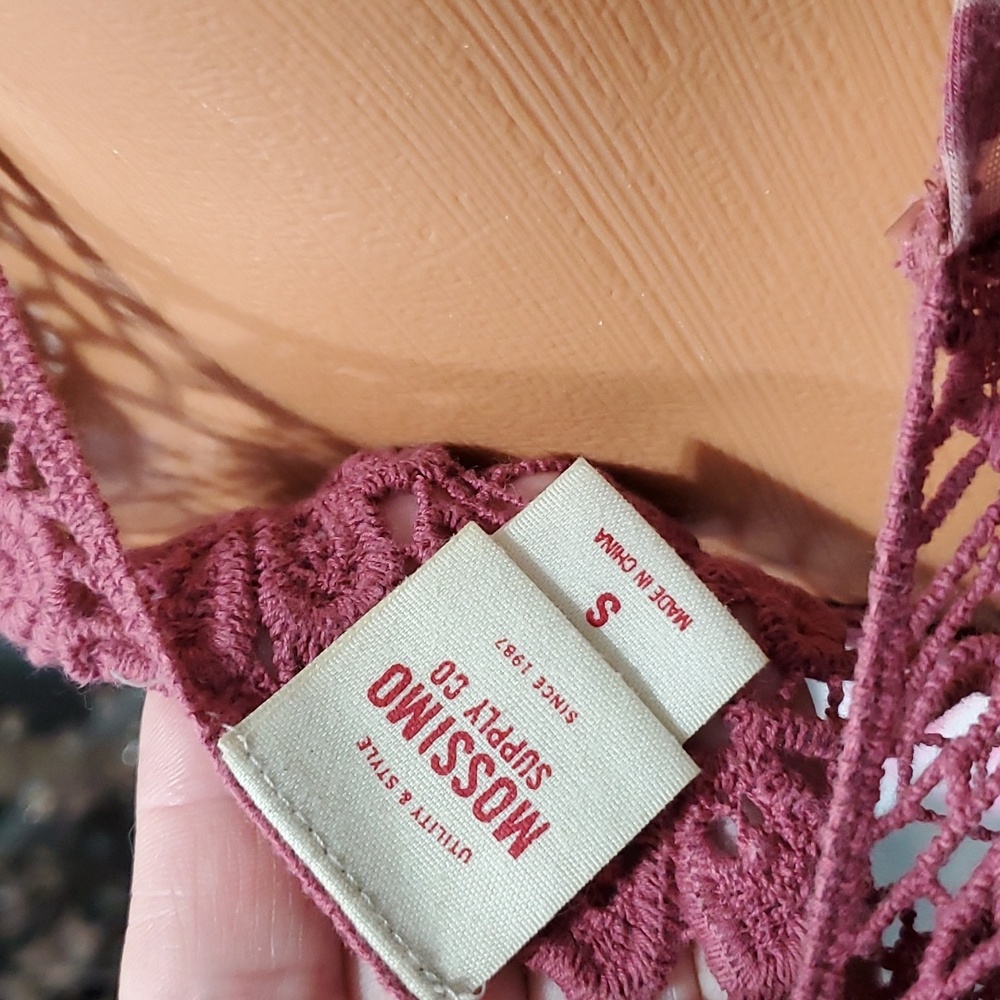 Mossimo bathing crochet top S - Picture 5 of 5